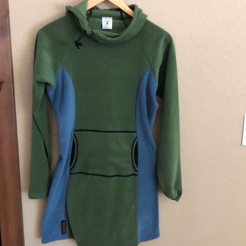 Ladies Melanzana Hooded Dress